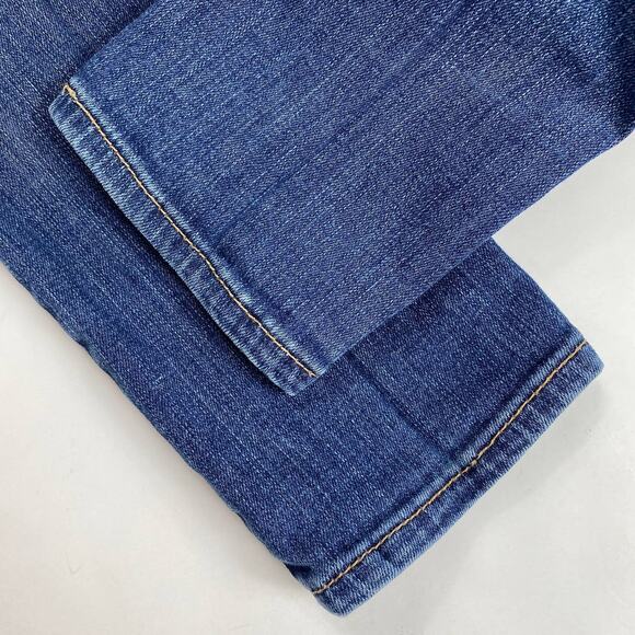 Pilcro and the Letterpress Mid Rise Jeans Skinny Anthropologie Blue Womens Sz 25 - Picture 8 of 12